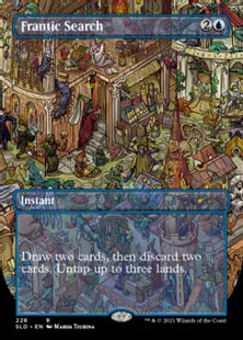 《大あわての捜索/Frantic Search》[Secret Lair] 青(228)