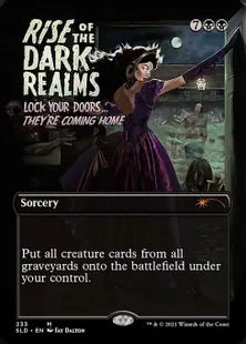 《闇の領域の隆盛/Rise of the Dark Realms》[Secret Lair] 黒(233)