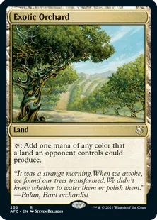 《風変わりな果樹園/Exotic Orchard》[AFC] 土地R