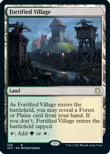 《要塞化した村/Fortified Village》[AFC] 土地R
