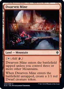 《ドワーフの鉱山/Dwarven Mine》[ELD] 土地C