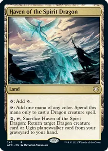 《精霊龍の安息地/Haven of the Spirit Dragon》[AFC] 土地R