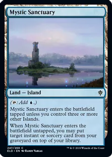 《神秘の聖域/Mystic Sanctuary》[ELD] 土地C