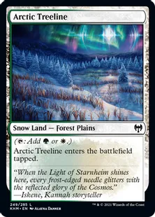 《極北の並木/Arctic Treeline》[KHM] 土地C