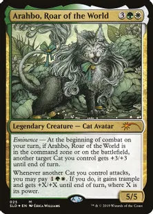 《世界の咆哮、アラーボ/Arahbo, Roar of the World》[Secret Lair] 金(025)