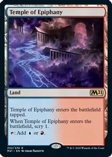 《天啓の神殿/Temple of Epiphany》[M21] 土地R