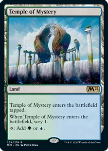 《神秘の神殿/Temple of Mystery》[M21] 土地R