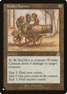 《有象無象の大砲/Fodder Cannon》[The List] 茶U