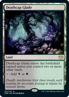 《死天狗茸の林間地/Deathcap Glade》[VOW] 土地R