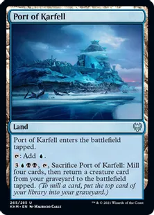 《カーフェルの港/Port of Karfell》[KHM] 土地U