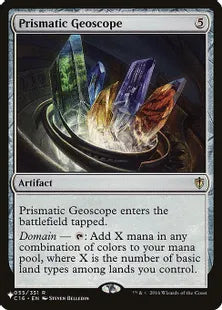 《虹色の大地鏡/Prismatic Geoscope》[The List] 茶R