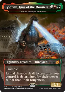 《怪獣王、ゴジラ/Godzilla, King of the Monsters》[IKO-BF] 金R