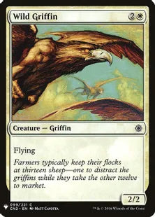 《野生のグリフィン/Wild Griffin》[MB1] 白C