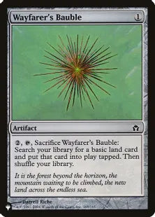 《旅人のガラクタ/Wayfarer's Bauble》[The List] 茶C