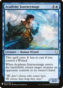《アカデミーの修士魔道士/Academy Journeymage》[MB1] 青C