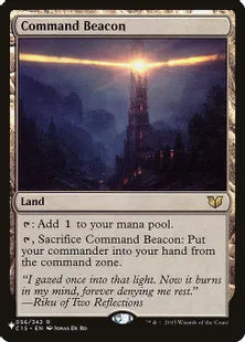《統率の灯台/Command Beacon》[The List] 土地R