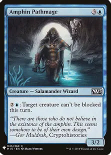《アンフィンの抜け道魔道士/Amphin Pathmage》[MB1] 青C