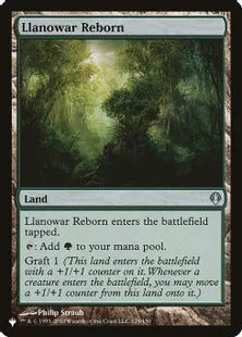 《ラノワールの再生地/Llanowar Reborn》[The List] 土地U