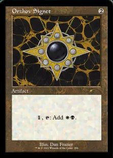 《オルゾフの印鑑/Orzhov Signet》[Secret Lair] 茶(294)
