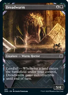 ■ショーケース■《戦慄ワーム/Dreadwurm》[ZNR-BF] 黒C