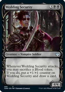 ■ショーケース■《婚礼の警備兵/Wedding Security》[VOW-BF] 黒U