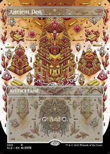 《古えの居住地/Ancient Den》[Secret Lair] 土地(300)