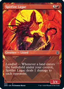 ■ショーケース■《火吐きラガーク/Spitfire Lagac》[ZNR-BF] 赤C