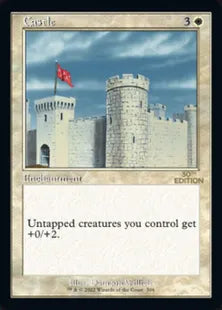 ■旧枠■《城壁/Castle》[30A] 白U