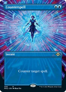 ■ボーダーレス■《対抗呪文/Counterspell》[MH2-BF] 青R