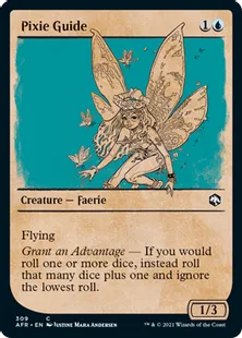 ■ショーケース■《ピクシーの案内人/Pixie Guide》[AFR-BF] 青C