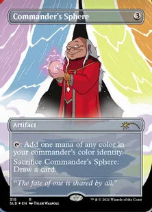 《統率者の宝球/Commander's Sphere》[Secret Lair] 茶(315)