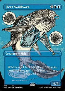 《船団呑み/Fleet Swallower》[Secret Lair] 青(316)