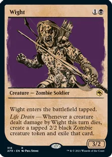 ■ショーケース■《ワイト/Wight》[AFR-BF] 黒R