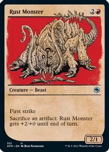 ■ショーケース■《ラスト・モンスター/Rust Monster》[AFR-BF] 赤U