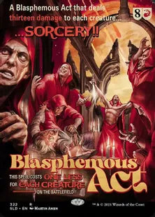 《冒涜の行動/Blasphemous Act》[Secret Lair] 赤(322)