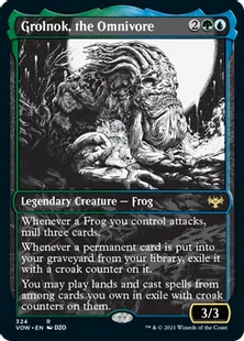 ■ショーケース■《雑食するもの、グロルナク/Grolnok, the Omnivore》[VOW-BF] 金R