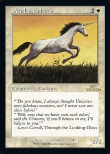 ■旧枠■《真珠色の一角獣/Pearled Unicorn》[30A] 白C