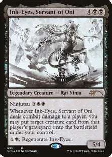 《鬼の下僕、墨目/Ink-Eyes, Servant of Oni》[Secret Lair] 黒(033)