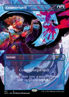 《対抗呪文/Counterspell》[Secret Lair] 青(331)