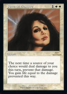 ■旧枠■《ダメージ反転/Reverse Damage》[30A] 白R