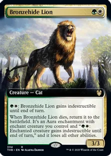 ■拡張アート■《青銅皮ライオン/Bronzehide Lion》[THB-BF] 金R