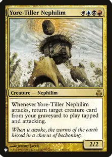 《過去耕しのネフィリム/Yore-Tiller Nephilim》[The List] 金R