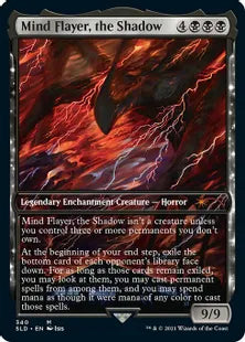 《Mind Flayer, the Shadow》[Secret Lair] 黒(340)