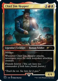 《Chief Jim Hopper》[Secret Lair] 金(341)