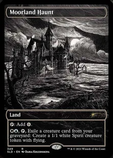 《ムーアランドの憑依地/Moorland Haunt》[Secret Lair] 土地(349)
