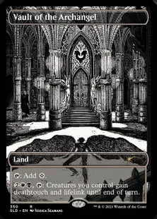 《大天使の霊堂/Vault of the Archangel》[Secret Lair] 土地(350)