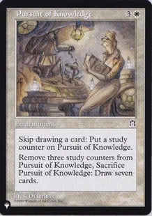 《知識の探求/Pursuit of Knowledge》[The List] 白R