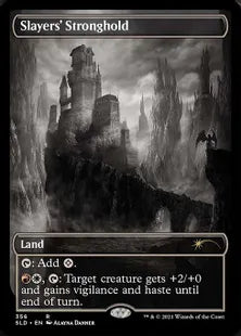 《処刑者の要塞/Slayers' Stronghold》[Secret Lair] 土地(356)