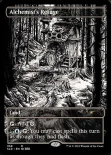 《錬金術師の隠れ家/Alchemist's Refuge》[Secret Lair] 土地(358)