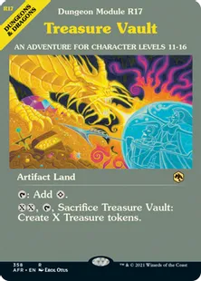 ■ショーケース■《宝物庫/Treasure Vault》[AFR-BF] 土地R